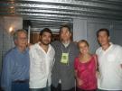Uncle Brasil, cousin Tamur, moi, cousin Carolina & her husband Leo