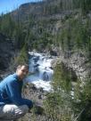 Waterfall in Yellowstone
