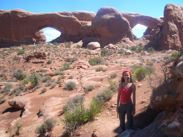 Look, TWO arches!