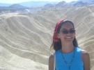 Fernanda in Death Valley