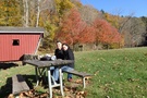 Picnic in Connecticut on the way home