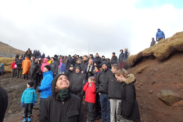 Solar Eclipse, 2015, Klaksvik, Faroe Islands