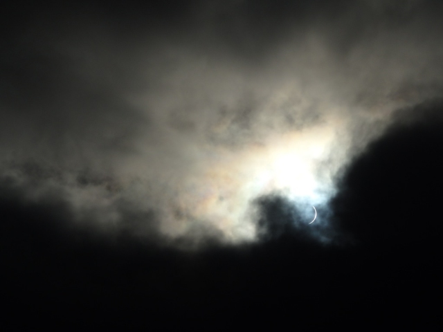 Solar Eclipse, 2015, Klaksvik, Faroe Islands