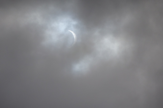 Solar Eclipse 2015, Klaksvik, Faroe Islands