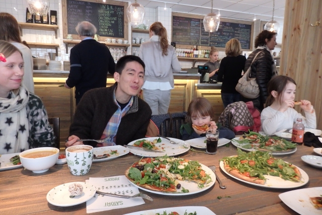 Lunch in Malmö, Sweden