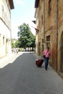 Arriving in Arezzo