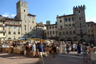 Renaissance market, Piazza Grande, Arezzo