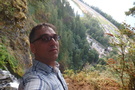 The top of Multnomah Falls