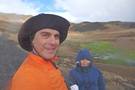 Hiking adventure near Hveragerði, Iceland