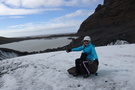 Svínafellsjökull glacial melt lagoon