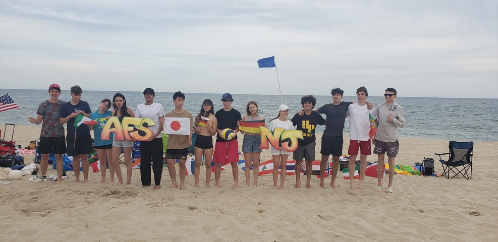 AFS beach party 