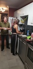 Making dinner
